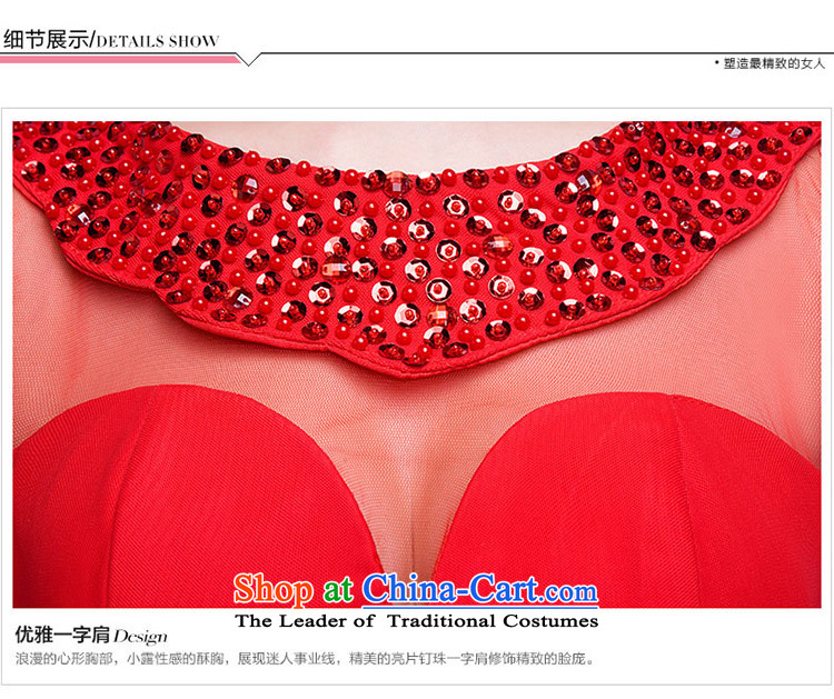 Love of the life of the new 2015 RED spike on-chip beads round-neck collar a crowsfoot bride toasting champagne shoulder field services and sexy small red tail to proprietary interests message size pictures, prices, brand platters! The elections are supplied in the national character of distribution, so action, buy now enjoy more preferential! As soon as possible.