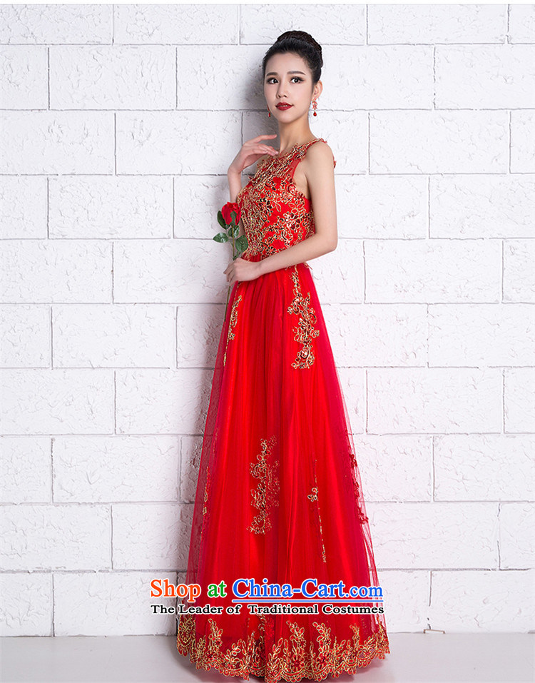 Korea, Gigi Lai     2015 HANNIZI new spring and summer stylish red Korean V-Neck Solid Color bride wedding dress bows service banquet at the Red short, XXL picture, prices, brand platters! The elections are supplied in the national character of distribution, so action, buy now enjoy more preferential! As soon as possible.