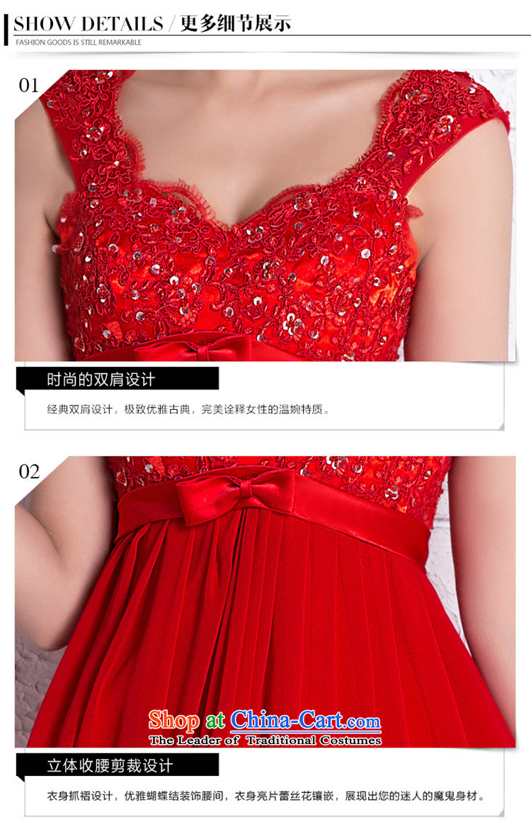 The new 2015 HANNIZI spring and summer Korean fashion bride wedding dress red banquet evening dresses bridesmaid services red long XL Photo, prices, brand platters! The elections are supplied in the national character of distribution, so action, buy now enjoy more preferential! As soon as possible.