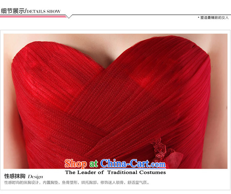 Love of the life of new products by 2015 and sexy red heart-shaped anointed chest Foutune of video thin zipper bride bows services tail dress red L picture, prices, brand platters! The elections are supplied in the national character of distribution, so action, buy now enjoy more preferential! As soon as possible.