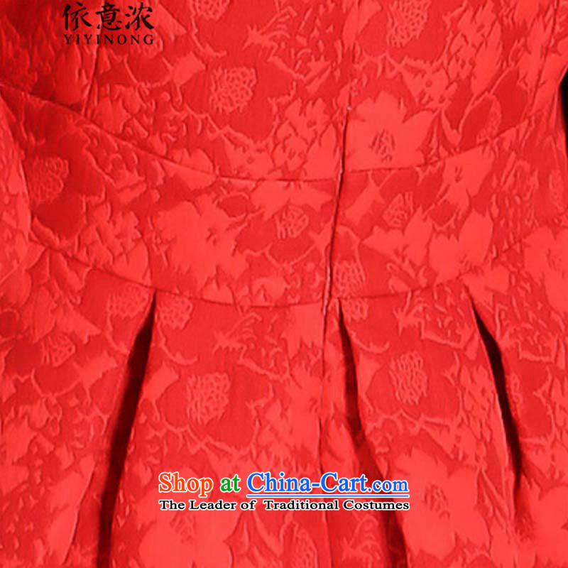 In accordance with the intention the red-hi-dense 2015 Back Door Service bridal dresses New Year dresses  in accordance with the intention the RED M, 929 enrichment (YIYINONG) , , , shopping on the Internet