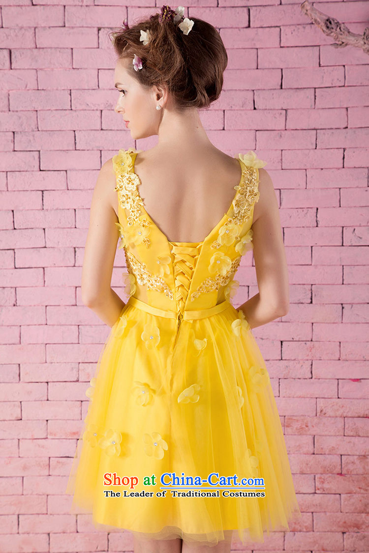 Love of the life of the new 2015 version of the word Korean sweet shoulder gauze saika dresses marriages bridesmaid dress yellow tailor-made exclusively concept message size pictures, prices, brand platters! The elections are supplied in the national character of distribution, so action, buy now enjoy more preferential! As soon as possible.