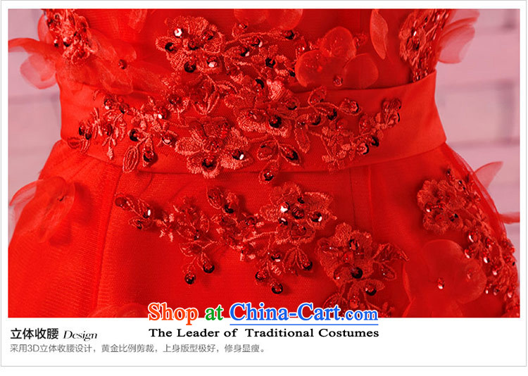Love of the life of the new 2015 V-Neck word stylish shoulder Korean brides saika strap video thin tail dress marriages bows services tailor-made exclusively concept red message size pictures, prices, brand platters! The elections are supplied in the national character of distribution, so action, buy now enjoy more preferential! As soon as possible.