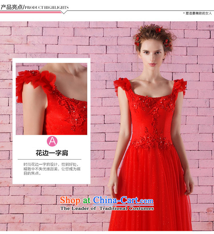 Love of the life of the new Word 2015 shoulder marriages bows to Korean lace dress red long evening dresses and red M picture, prices, brand platters! The elections are supplied in the national character of distribution, so action, buy now enjoy more preferential! As soon as possible.
