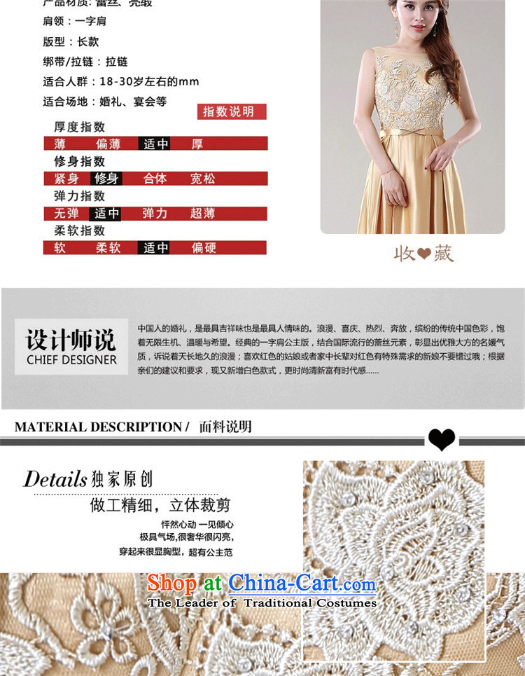 2015 New Korea HUNNZ fashion and larger bride wedding dress bridesmaid service banquet service Champagne Gold bows XL Photo, prices, brand platters! The elections are supplied in the national character of distribution, so action, buy now enjoy more preferential! As soon as possible.
