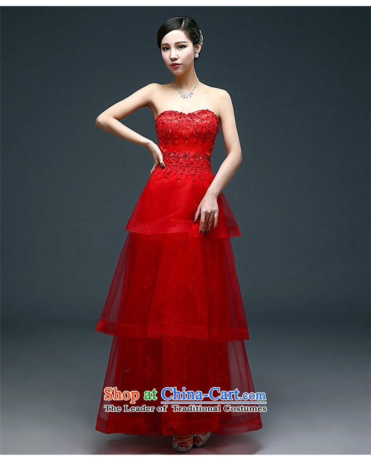2015 Long dresses HUNNZ Anointed One field of chest shoulder bride wedding dress banquet service, chest and bows XL Photo, prices, brand platters! The elections are supplied in the national character of distribution, so action, buy now enjoy more preferential! As soon as possible.