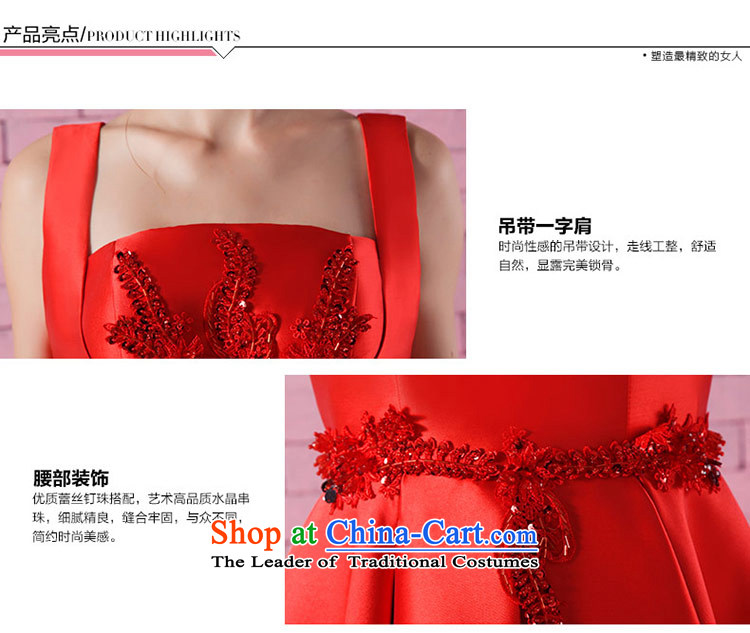 Love of the life of the new 2015 stylish strap lace diamond imports before the after short frockcoat marriages red bows to red S picture, prices, brand platters! The elections are supplied in the national character of distribution, so action, buy now enjoy more preferential! As soon as possible.