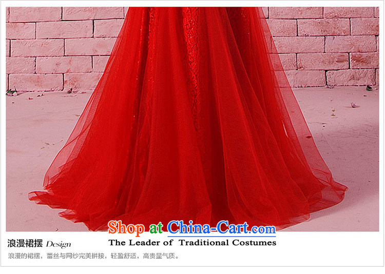 Love of the overcharged new luxury nail Pearl 2015 water to drill one field shoulder round-neck collar crowsfoot lace dress bride short-sleeved red tailor-made services bows designed concept message size pictures, prices, brand platters! The elections are supplied in the national character of distribution, so action, buy now enjoy more preferential! As soon as possible.