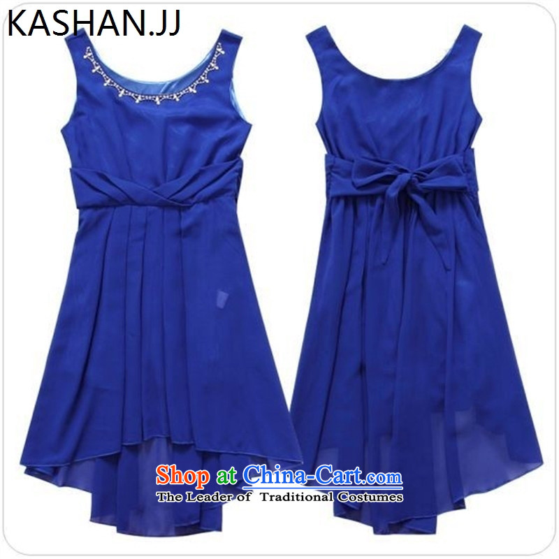 The reason for the large number card Shan Women's Summer new bead chain evening dresses and sisters skirt chiffon xl dresses dress code, Card are the Blue House (KASHAN.JJ Susan Sarandon) , , , shopping on the Internet