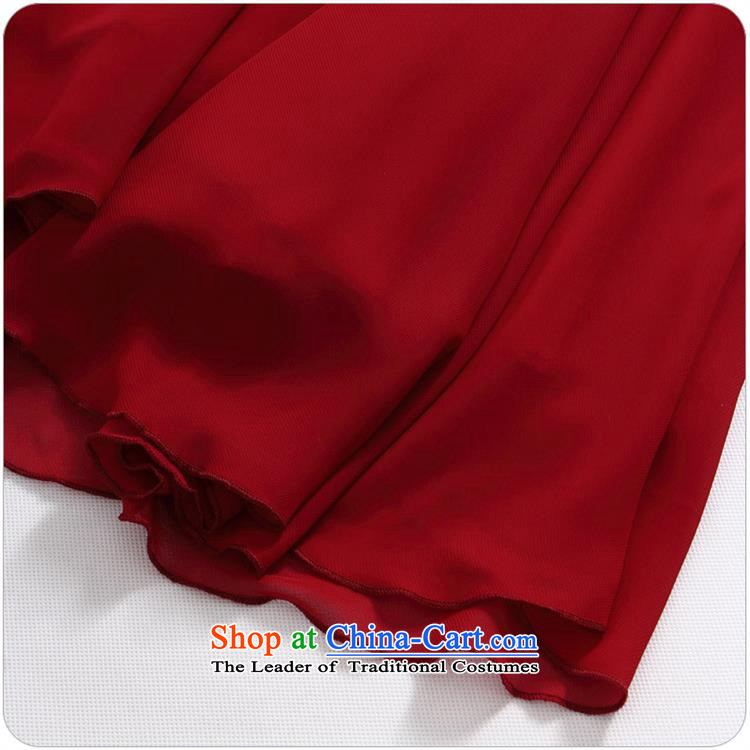 Card # stylish Wai Shan House also pressure folds video thin large chiffon dress thick mm larger women's dresses XXXL scarlet picture, prices, brand platters! The elections are supplied in the national character of distribution, so action, buy now enjoy more preferential! As soon as possible.