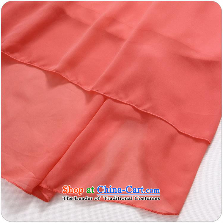 Susan Sarandon Zaoyuan Card # Dinner Performances conducted dress stylish shoulder manually staple pearl chiffon long evening dress orange XXL picture, prices, brand platters! The elections are supplied in the national character of distribution, so action, buy now enjoy more preferential! As soon as possible.