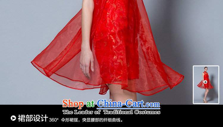 A lifetime of 2015 the new bride short high-lumbar bows to the Autumn Chinese collar Korean pregnant women married cheongsam dress 40121016  160/84A red 30 days pre-sale picture, prices, brand platters! The elections are supplied in the national character of distribution, so action, buy now enjoy more preferential! As soon as possible.