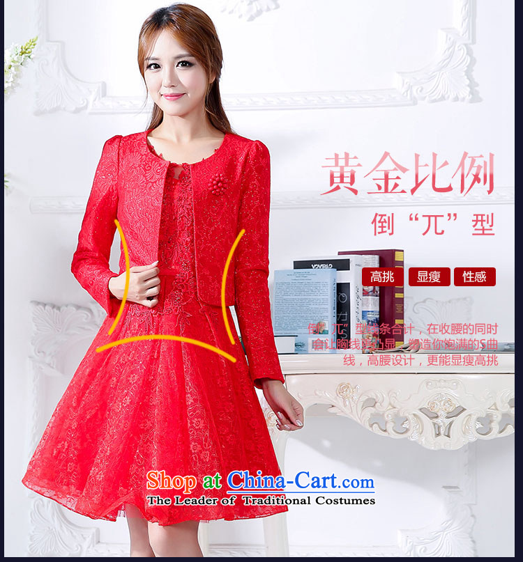 The new 2015 once again the chaplain lace Sau San video thin long-sleeved gown HSZM1592 bride RED M picture, prices, brand platters! The elections are supplied in the national character of distribution, so action, buy now enjoy more preferential! As soon as possible.