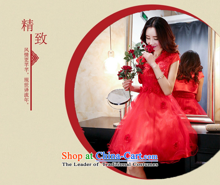 The new 2015 once again the chaplain autumn load strap two kits bows to dress the bride HSZM1572 skirt RED M picture, prices, brand platters! The elections are supplied in the national character of distribution, so action, buy now enjoy more preferential! As soon as possible.