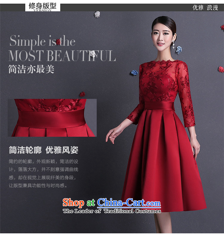      Toasting Champagne Services 2015 new HUNNZ stylish slotted shoulder bride wedding dress evening dresses bridesmaid services wine red XL Photo, prices, brand platters! The elections are supplied in the national character of distribution, so action, buy now enjoy more preferential! As soon as possible.