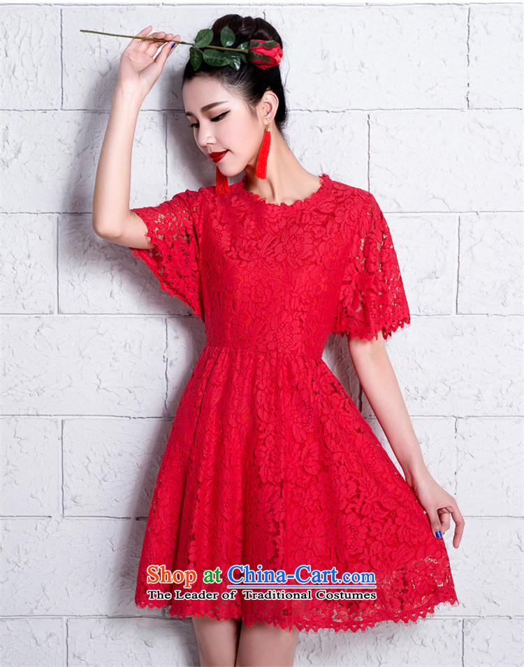        The bride dress 2015 new HUNNZ stylish Solid Color Sau San simplicity services dress bows red L picture, prices, brand platters! The elections are supplied in the national character of distribution, so action, buy now enjoy more preferential! As soon as possible.