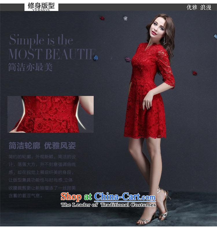 2015 new bride HUNNZ wedding dress spring and summer bows services bon bon skirt lace evening dress red XXL picture, prices, brand platters! The elections are supplied in the national character of distribution, so action, buy now enjoy more preferential! As soon as possible.