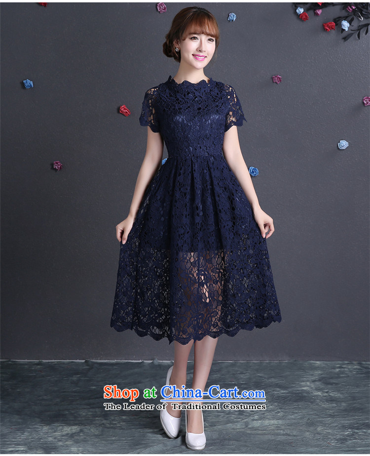 In 2015, long, HUNNZ bridal dresses banquet evening dresses sweet, bows to dress dark blue L picture, prices, brand platters! The elections are supplied in the national character of distribution, so action, buy now enjoy more preferential! As soon as possible.