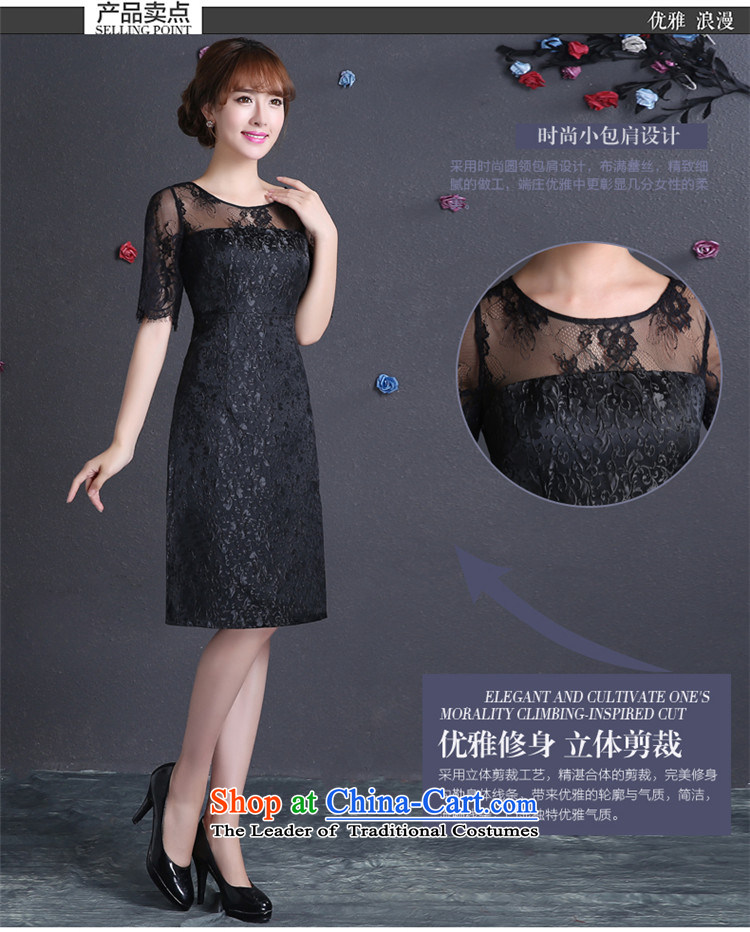      Toasting champagne HUNNZ Services 2015 Spring/Summer new Korean fashion bride wedding dress banquet evening dresses black M picture, prices, brand platters! The elections are supplied in the national character of distribution, so action, buy now enjoy more preferential! As soon as possible.