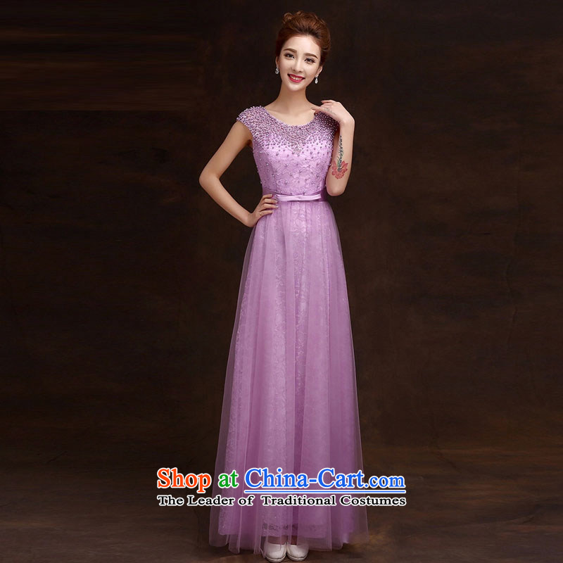 Time Syrian red marriages bows service long wedding banquet annual meeting of persons chairing the dress banquet evening dress women and one Field package shoulder evening light purple S time Syrian shopping on the Internet has been pressed.