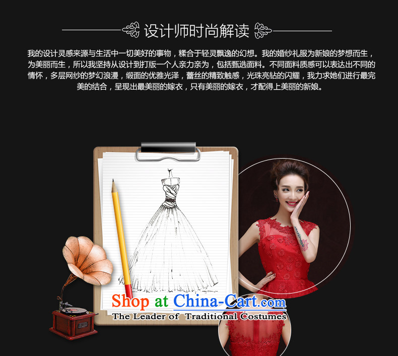 Rain-sang Yi marriages 2015 new short, Wedding Dress red sleeveless sexy and meat dresses bridesmaid small dress LF196 RED XL Photo, prices, brand platters! The elections are supplied in the national character of distribution, so action, buy now enjoy more preferential! As soon as possible.