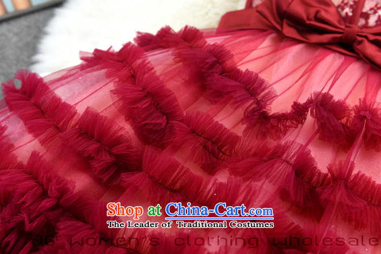 Mano-hwan's 2015 new Korean brides bridesmaid dinner dress skirt lace Foutune of laminate evening dresses dresses 7802 wine red XL Photo, prices, brand platters! The elections are supplied in the national character of distribution, so action, buy now enjoy more preferential! As soon as possible.