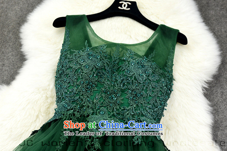 Mano-hwan's 2015 new aristocratic temperament bride bridesmaid, declares manually staple bead bon bon dress skirt already 10,582 dark green XL Photo, prices, brand platters! The elections are supplied in the national character of distribution, so action, buy now enjoy more preferential! As soon as possible.