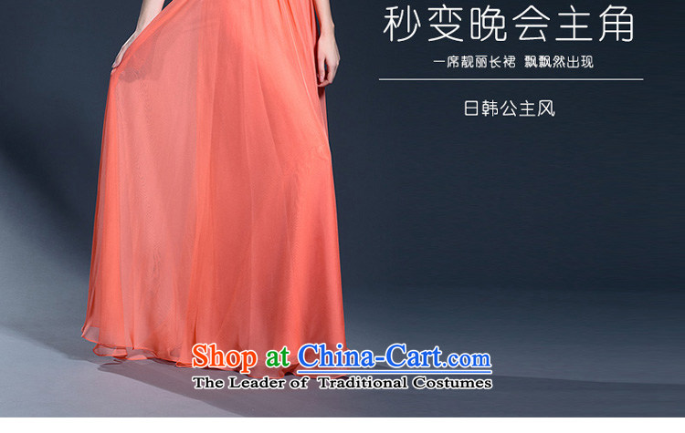 Long gown banquet autumn 2015 wedding dresses moderator anointed chest female will 402401332 orange colored 155/80A thirtieth day pre-sale picture, prices, brand platters! The elections are supplied in the national character of distribution, so action, buy now enjoy more preferential! As soon as possible.