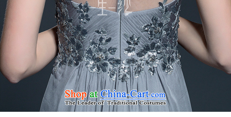 A lifetime of banquet evening dresses long large shoulders autumn 2015 new high-rise gray 155/82A 402401333 serving drink 30 day pre-sale picture, prices, brand platters! The elections are supplied in the national character of distribution, so action, buy now enjoy more preferential! As soon as possible.