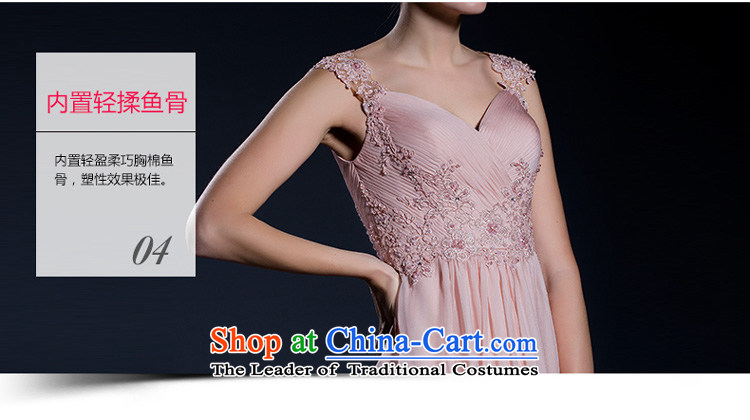 Shoulder evening dresses long betrothal moderator dress female will fall and stylish girl bows to 402401384 Sau San pink 155/80A 30 days pre-sale picture, prices, brand platters! The elections are supplied in the national character of distribution, so action, buy now enjoy more preferential! As soon as possible.