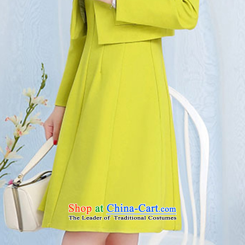 As autumn evening dresses women 2015 new wedding dresses two kits long-sleeved round-neck collar red a marriage bows services will serve bridesmaid dresses Qiu Xiang green XL, cross-chau (QIQIU) , , , shopping on the Internet