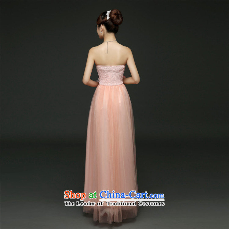 Optimize video bridesmaid dress new long banquet will bridesmaid services serving evening dresses cx6915 bows White XL Photo, prices, brand platters! The elections are supplied in the national character of distribution, so action, buy now enjoy more preferential! As soon as possible.