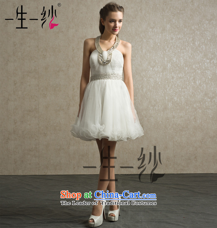 A lifetime wedding dresses dresses 2015 new chiffon waist-high short of history dress bridesmaid dress skirt BS32018 white white 175/96A 30 days pre-sale picture, prices, brand platters! The elections are supplied in the national character of distribution, so action, buy now enjoy more preferential! As soon as possible.