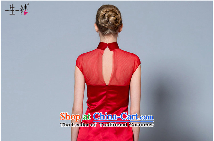 A lifetime of wedding dresses 2014 new package shoulder Chinese qipao collar Sau San edition bows services services 40121018 betrothal 175/96A red 30 days pre-sale picture, prices, brand platters! The elections are supplied in the national character of distribution, so action, buy now enjoy more preferential! As soon as possible.