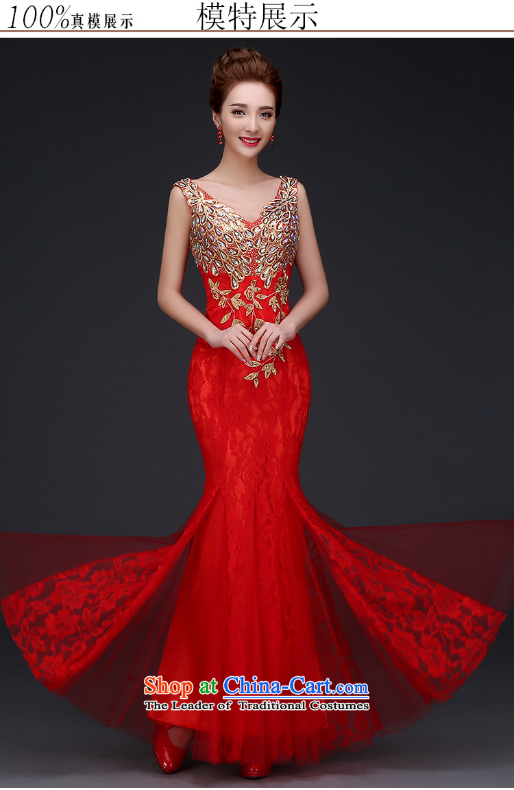 2015 new bride bows services fall wedding dress the betrothal of girls Red Dress Sau San crowsfoot banquet wedding dresses Sau San bridesmaid female red XXL picture, prices, brand platters! The elections are supplied in the national character of distribution, so action, buy now enjoy more preferential! As soon as possible.