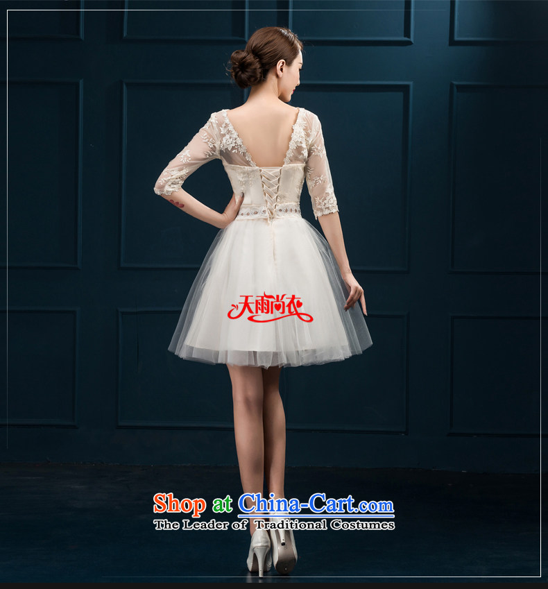 Rain Coat 2015 Autumn yet new marriages of short of major code graphics in Sau San dinner thin cuff lace bridesmaid small dress LF221 champagne color pictures, prices, XXL brand platters! The elections are supplied in the national character of distribution, so action, buy now enjoy more preferential! As soon as possible.