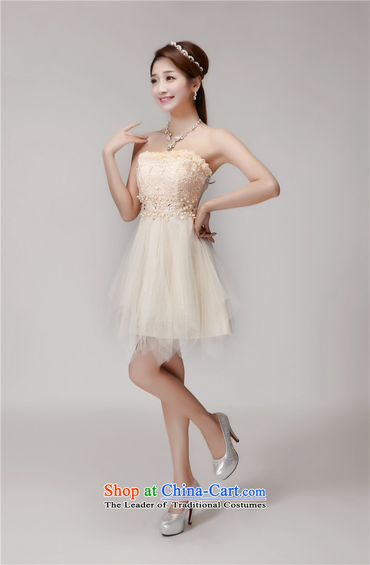 Card economy Cayman   2015 manually staple pearl diamond temperament and Sau San chest dresses bridesmaid groups dress skirt  8FFM White M picture, prices, brand platters! The elections are supplied in the national character of distribution, so action, buy now enjoy more preferential! As soon as possible.