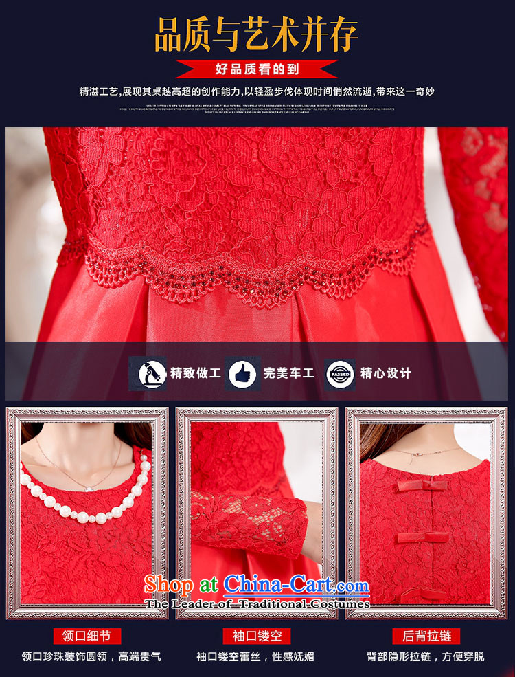 The law was the 2015 Autumn Qi load new aristocratic new bride pregnant women dress a marriage lace dresses red dress female red bows. L. picture, prices, brand platters! The elections are supplied in the national character of distribution, so action, buy now enjoy more preferential! As soon as possible.