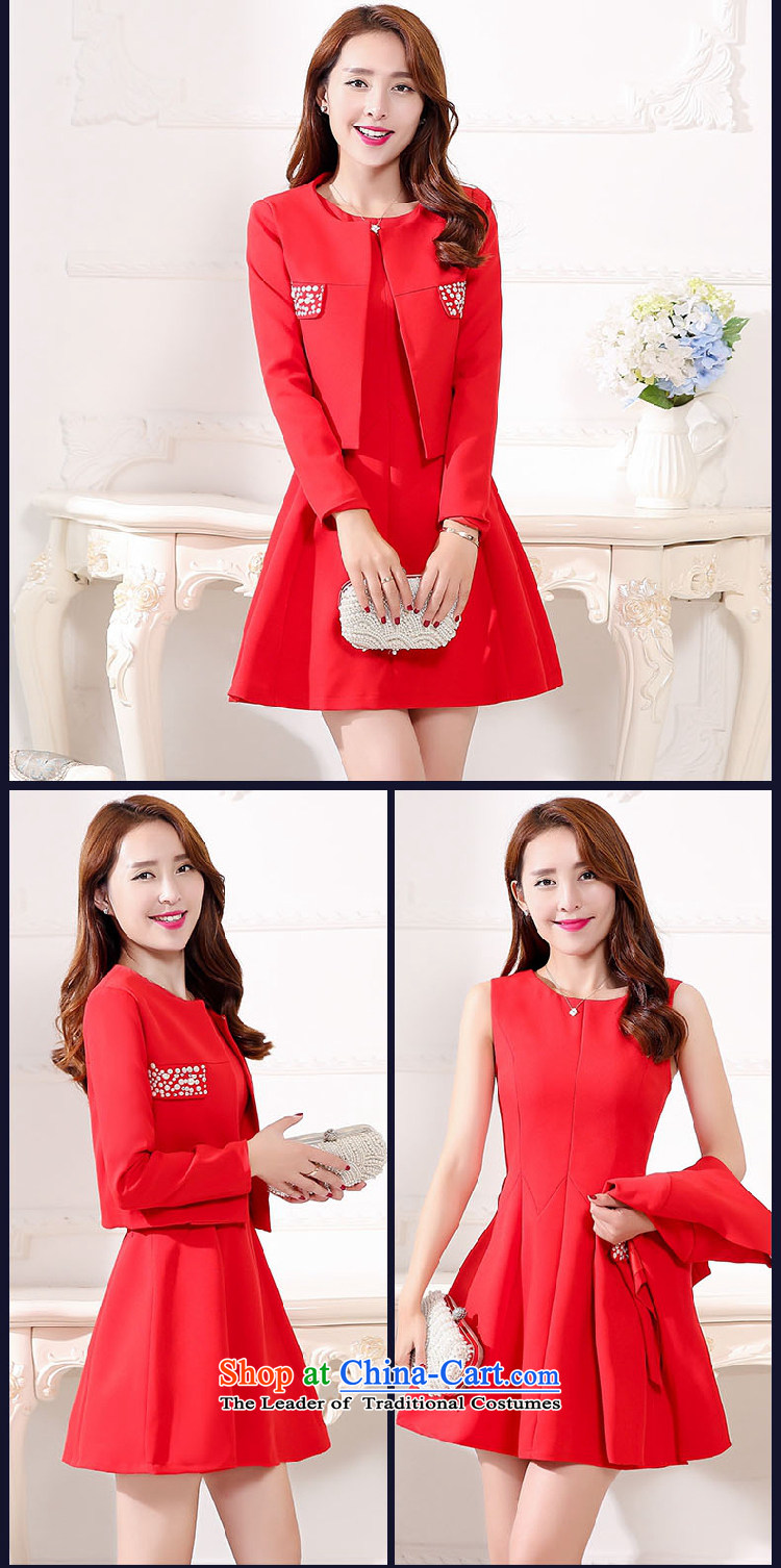 The law was in Dili in spring and autumn 2015 Qi new large red bride replacing pregnant women married to skirt the lift mast bows dress Sau San two kits skirt red color red. 2XL. picture, prices, brand platters! The elections are supplied in the national character of distribution, so action, buy now enjoy more preferential! As soon as possible.