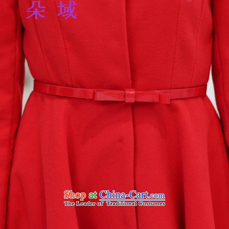 A new 2015 Domain bride replacing dress removable for sweet petals for Sau San large gross coats COAT 2002 Red? M flower domain , , , shopping on the Internet