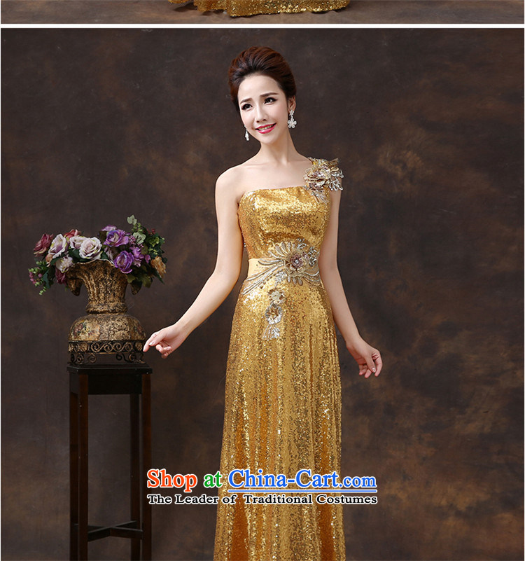    Toasting Champagne Services 2015 new HANNIZI Stylish spring and summer shoulder pure color long bride wedding dress bows services gold prices, pictures, XL brand platters! The elections are supplied in the national character of distribution, so action, buy now enjoy more preferential! As soon as possible.