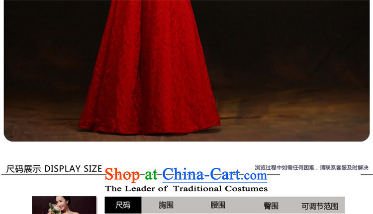        Toasting champagne HANNIZI Services 2015 new spring and summer Korean fashion bride wedding dress banquet evening dresses red S picture, prices, brand platters! The elections are supplied in the national character of distribution, so action, buy now enjoy more preferential! As soon as possible.