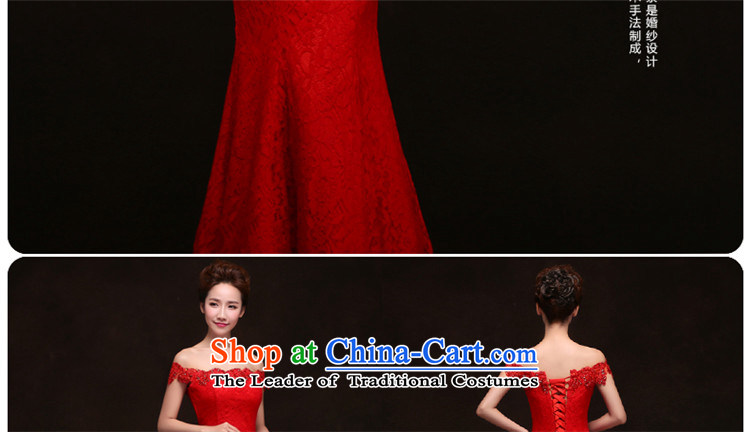        Toasting champagne HANNIZI Services 2015 new spring and summer Korean fashion bride wedding dress banquet evening dresses red S picture, prices, brand platters! The elections are supplied in the national character of distribution, so action, buy now enjoy more preferential! As soon as possible.