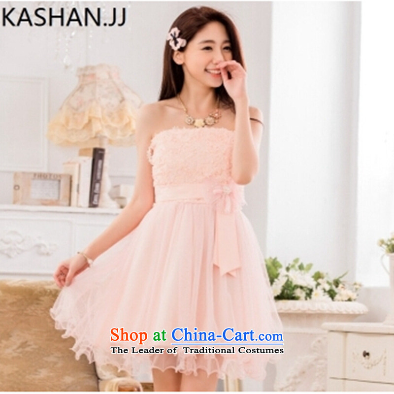 Susan Sarandon Zaoyuan sweet buds Card screen show small skirt sister yarn dress bow tie big ladies dress code pink XXL