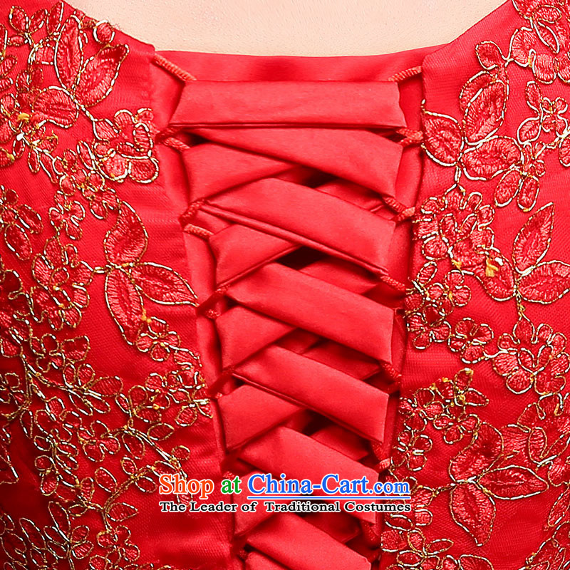 Hannizi       lace short) 2015 Service Bridal wedding dresses bows Korean word shoulder straps dress lace short) of Korea, XXL, hannizi) , , , shopping on the Internet