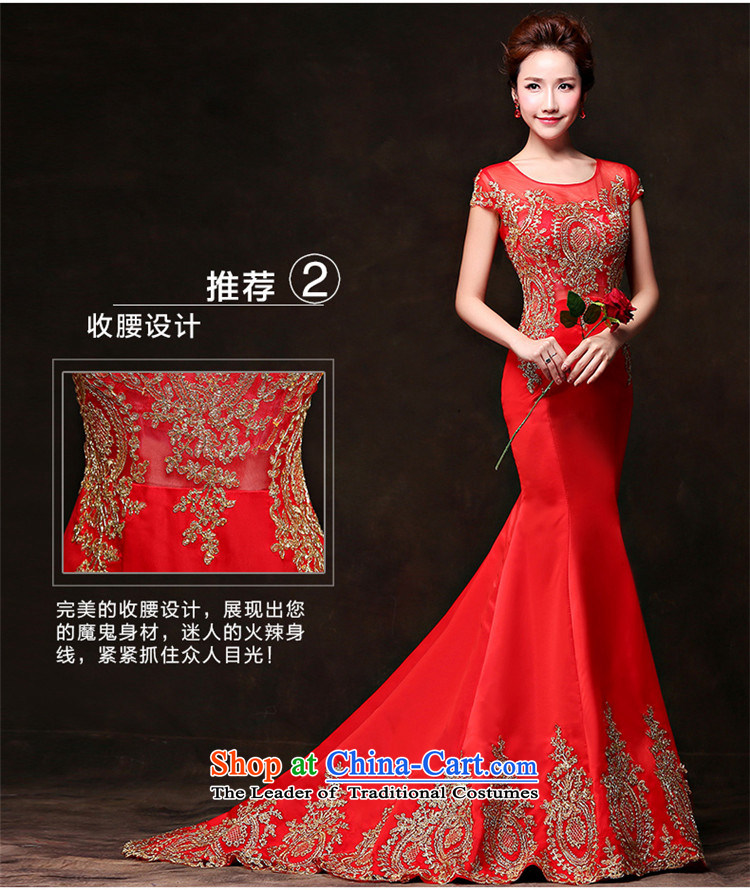       Toasting champagne HANNIZI Services 2015 new stylish and simple bride wedding dress banquet dress Sau San wine red S picture, prices, brand platters! The elections are supplied in the national character of distribution, so action, buy now enjoy more preferential! As soon as possible.