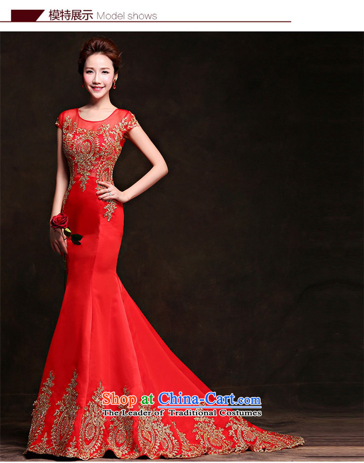       Toasting champagne HANNIZI Services 2015 new stylish and simple bride wedding dress banquet dress Sau San wine red S picture, prices, brand platters! The elections are supplied in the national character of distribution, so action, buy now enjoy more preferential! As soon as possible.
