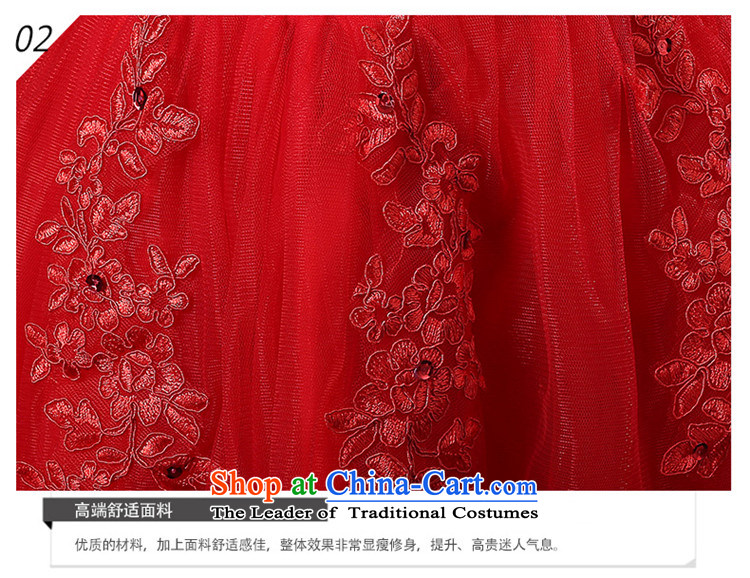 Hannizi        bridesmaid service bridal dresses Word 2015 shoulder straps, lace banquet evening dresses red S picture, prices, brand platters! The elections are supplied in the national character of distribution, so action, buy now enjoy more preferential! As soon as possible.