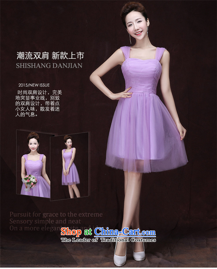 The spring and summer of 2015 New HANNIZI) Bride wedding dress evening dress Korean lace tie a short of purple shoulder field S picture, prices, brand platters! The elections are supplied in the national character of distribution, so action, buy now enjoy more preferential! As soon as possible.