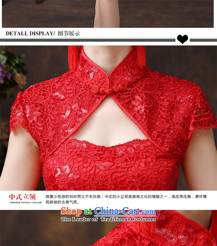 The new 2015 HANNIZI Stylish retro short spring and summer, red bride wedding dress Sau San evening dress red L picture, prices, brand platters! The elections are supplied in the national character of distribution, so action, buy now enjoy more preferential! As soon as possible.